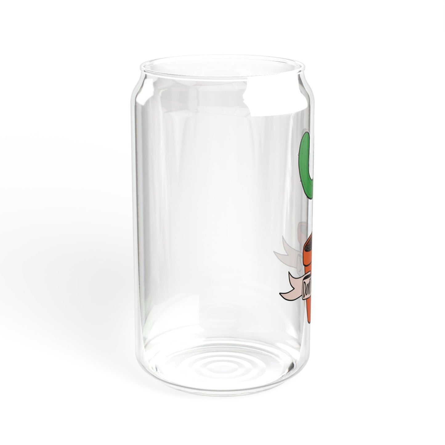 Cactus Sipper Glass | 16oz Drinking Jar