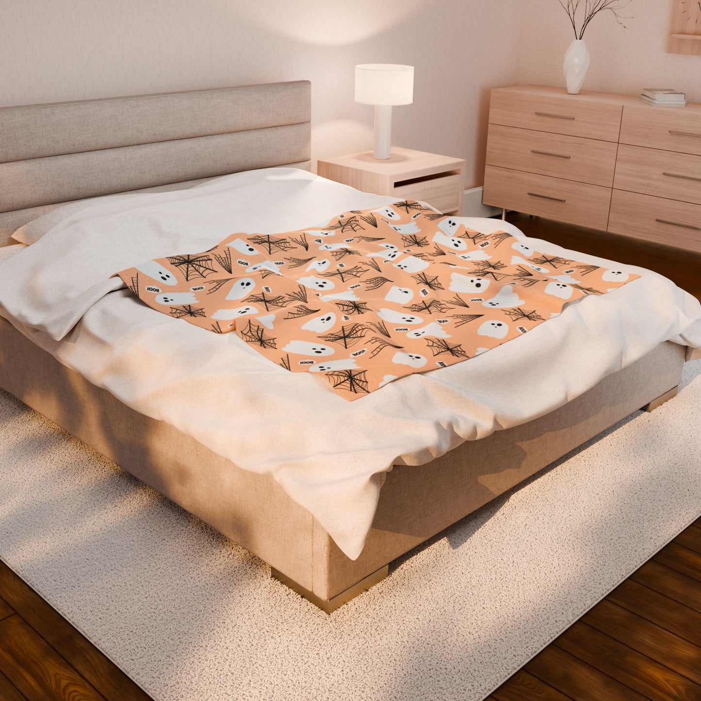 Halloween Ghosts Plush Blanket