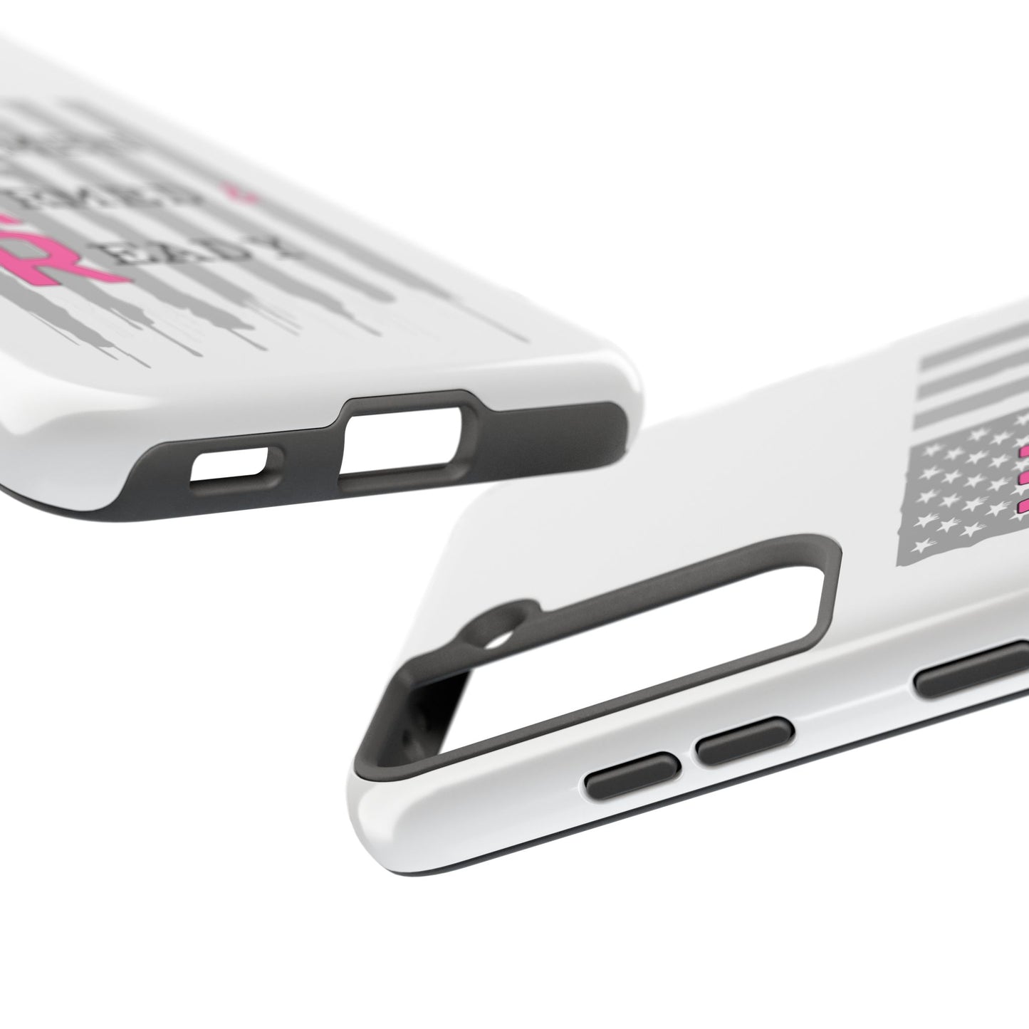 Women Armed & Ready Phone Case - Vertical Flag