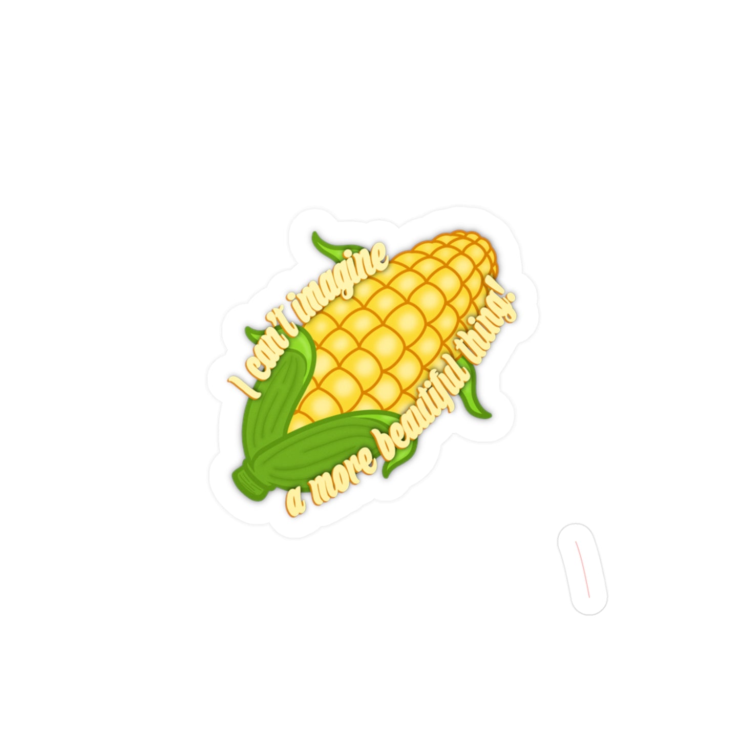 It's Corn! Kiss-Cut Vinyl Decal