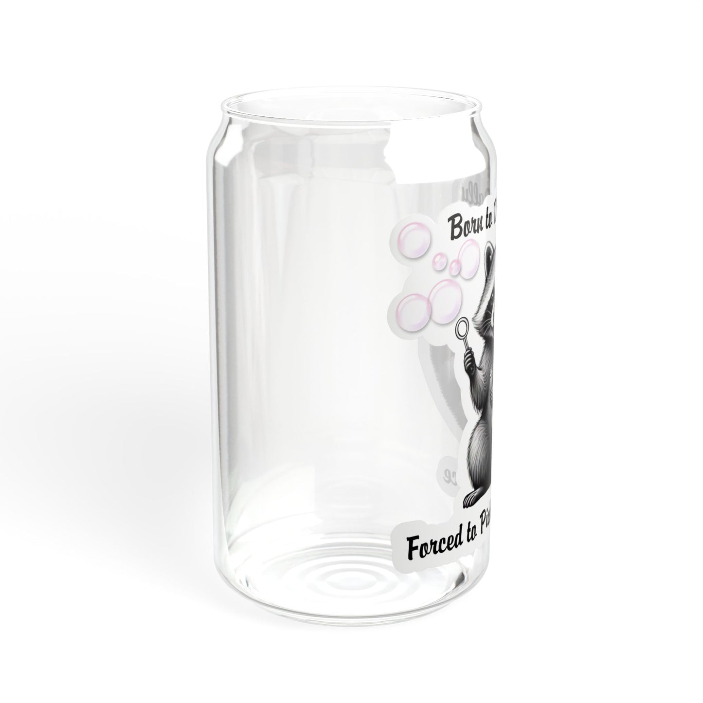 Born To Dilly Dally 16oz Sipper Glass