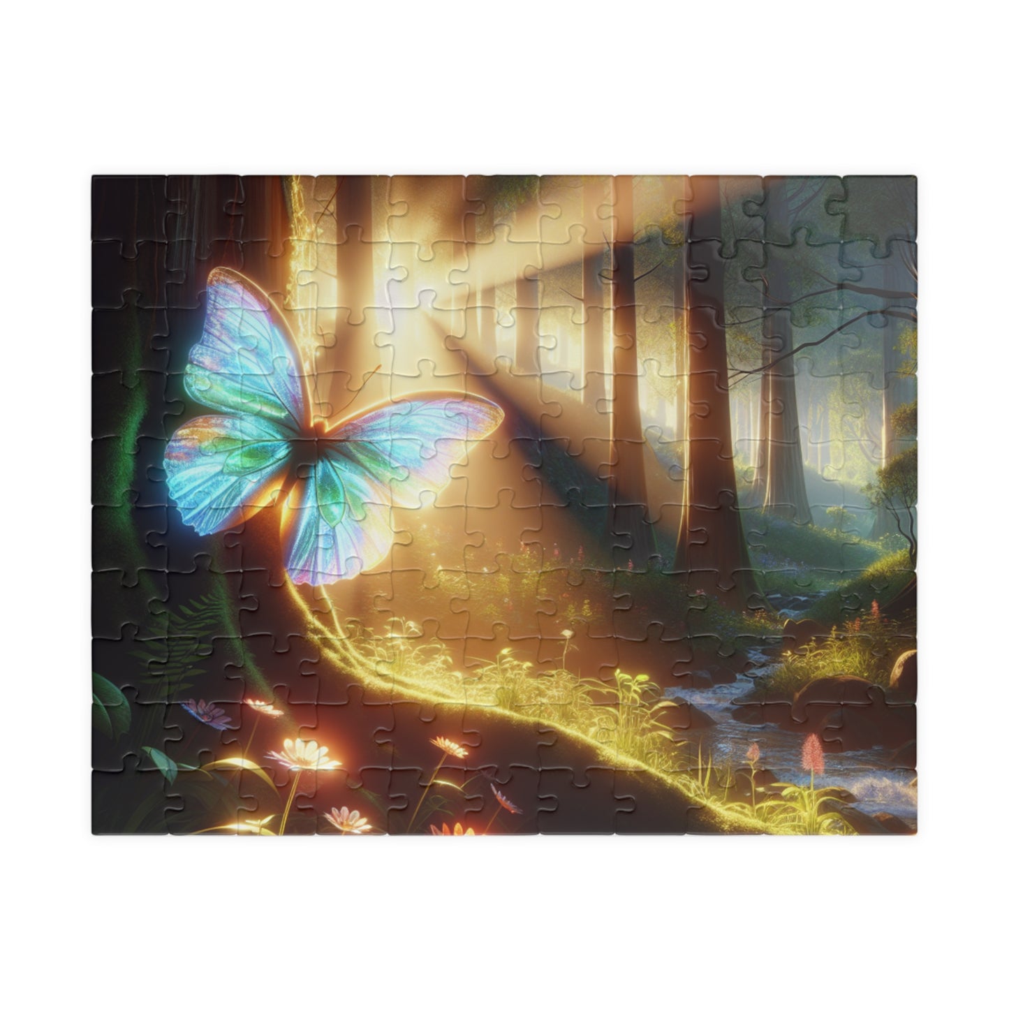 Enchanting Butterfly Forest Puzzle - 110/252/520/1014 Pieces