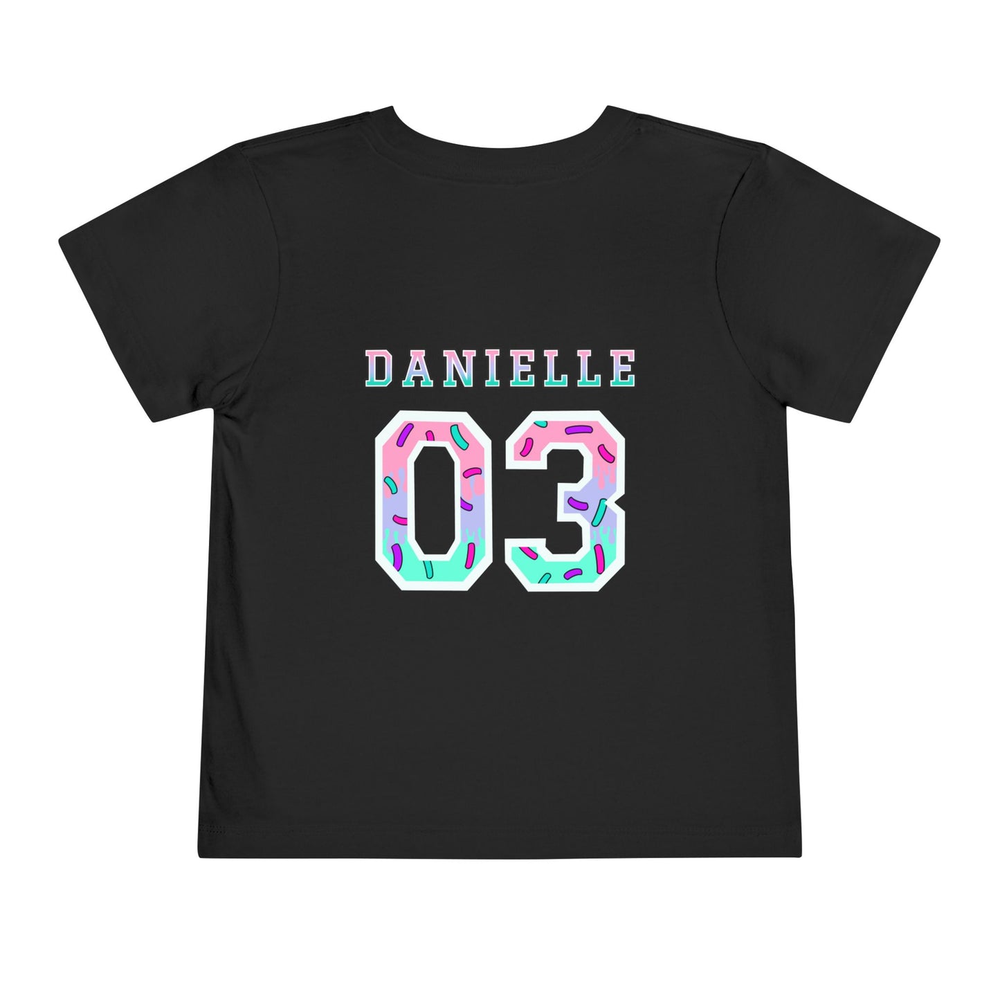 Toddler Short Sleeve Tee - Ice Cream Design