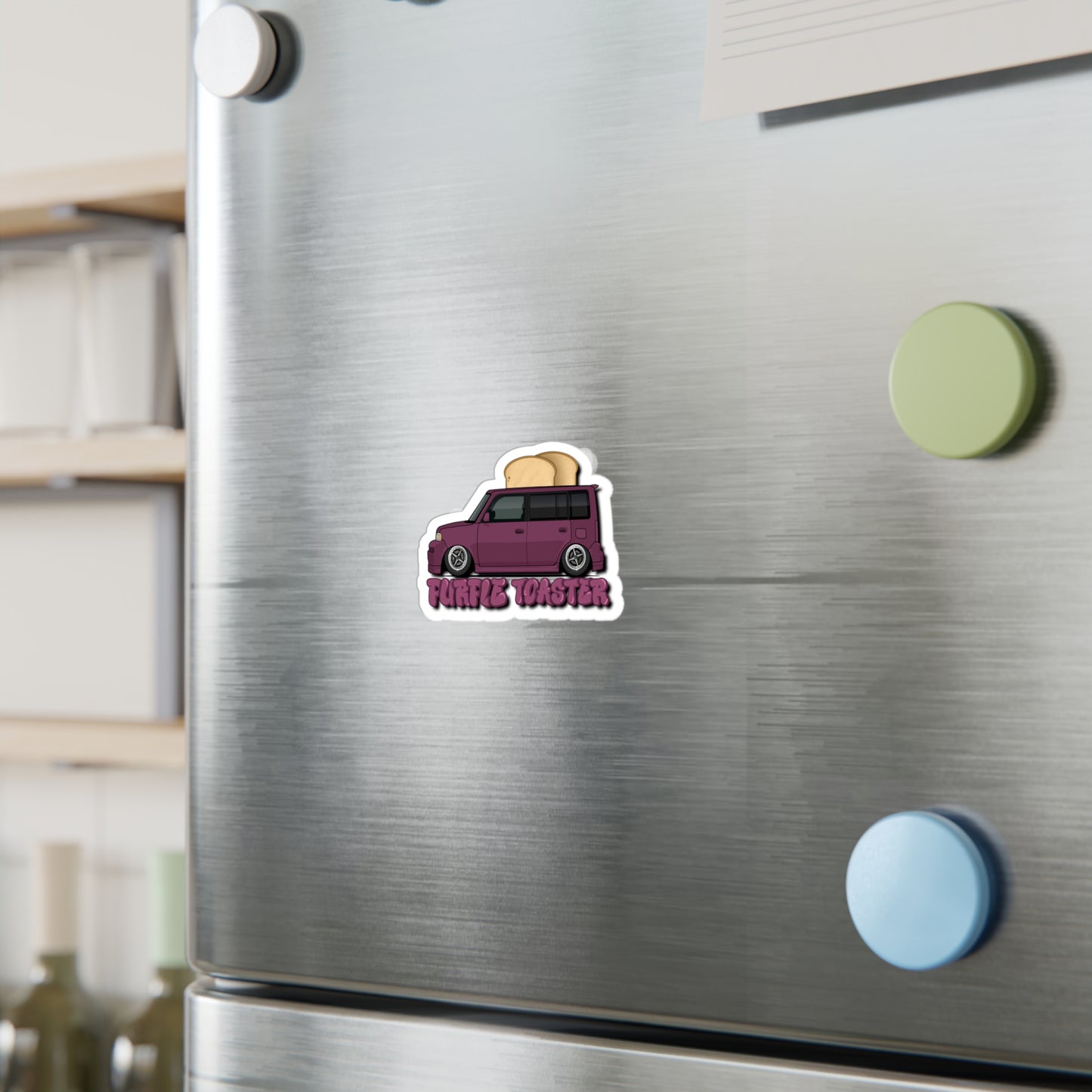 Purple Toaster Vinyl Decals