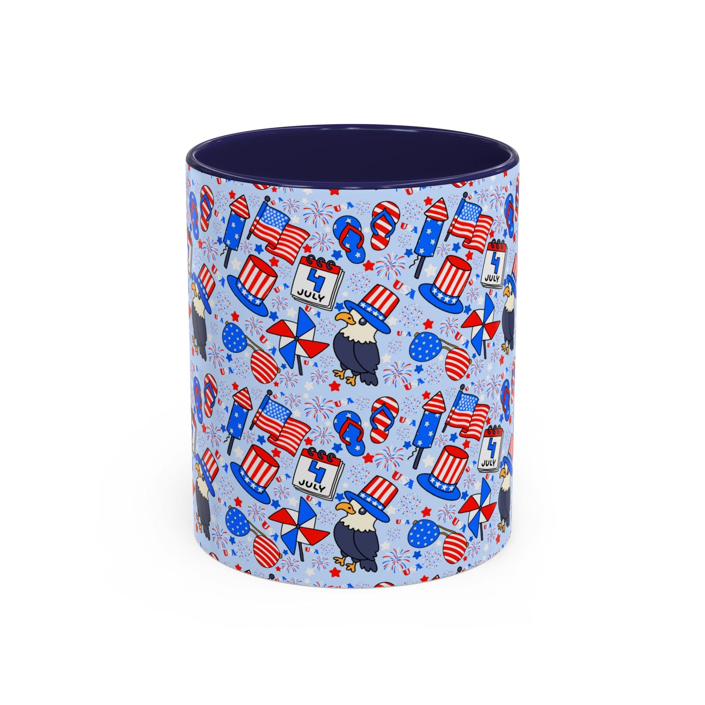 Patriotic Accent Coffee Mug