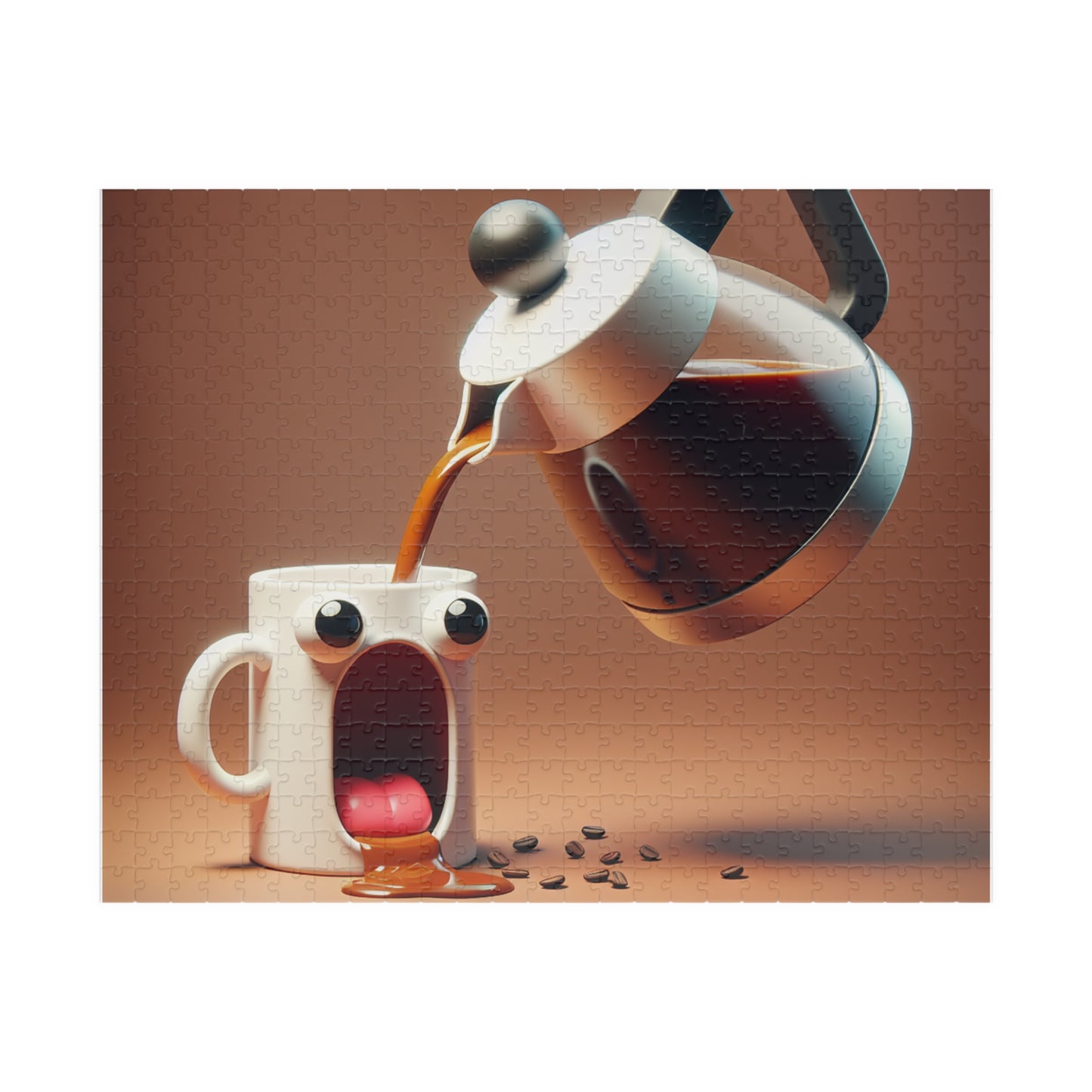 Funny Coffee Moment Puzzle - 110 to 1014 Pieces