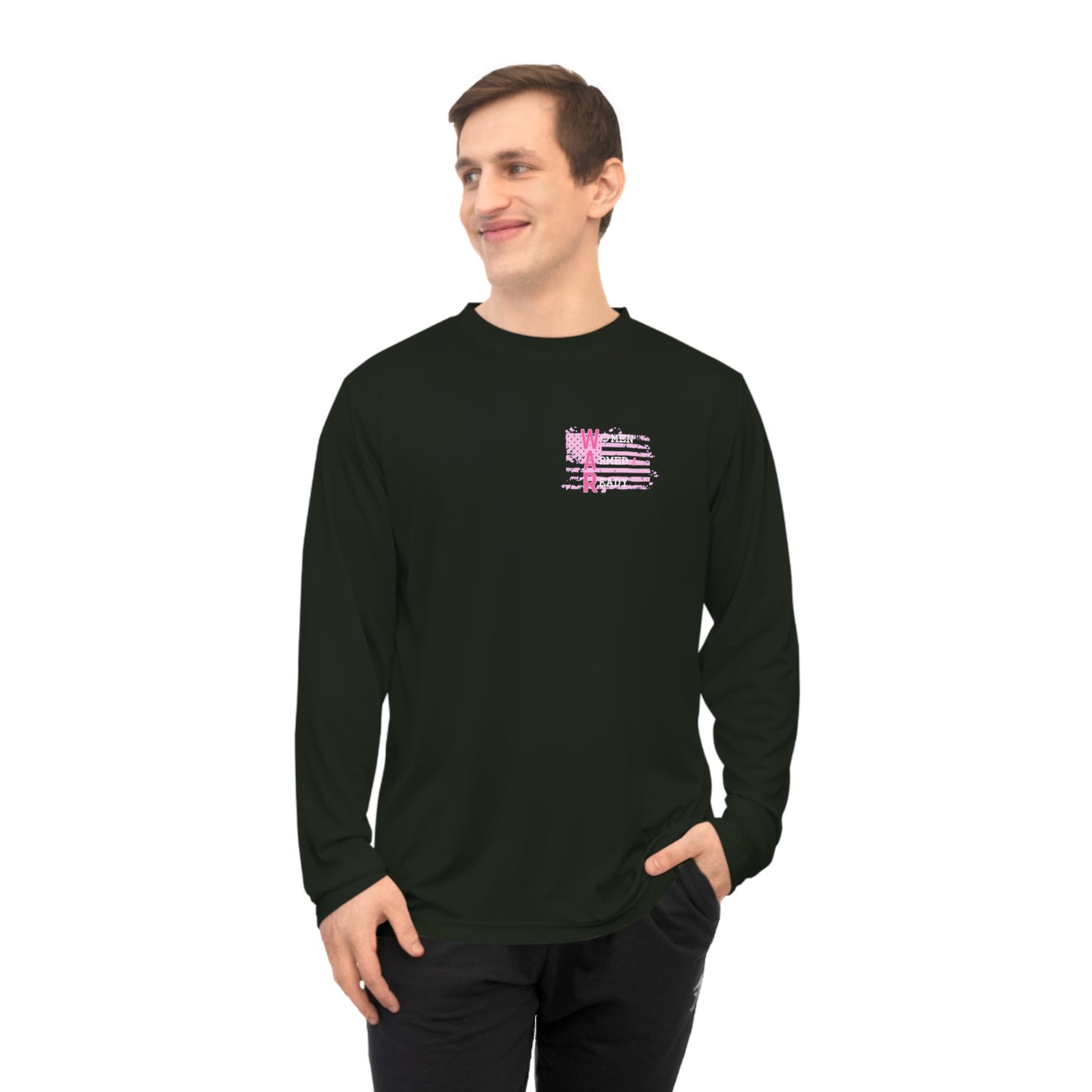 Women Armed & Ready Front Print Only Long Sleeve Shirt