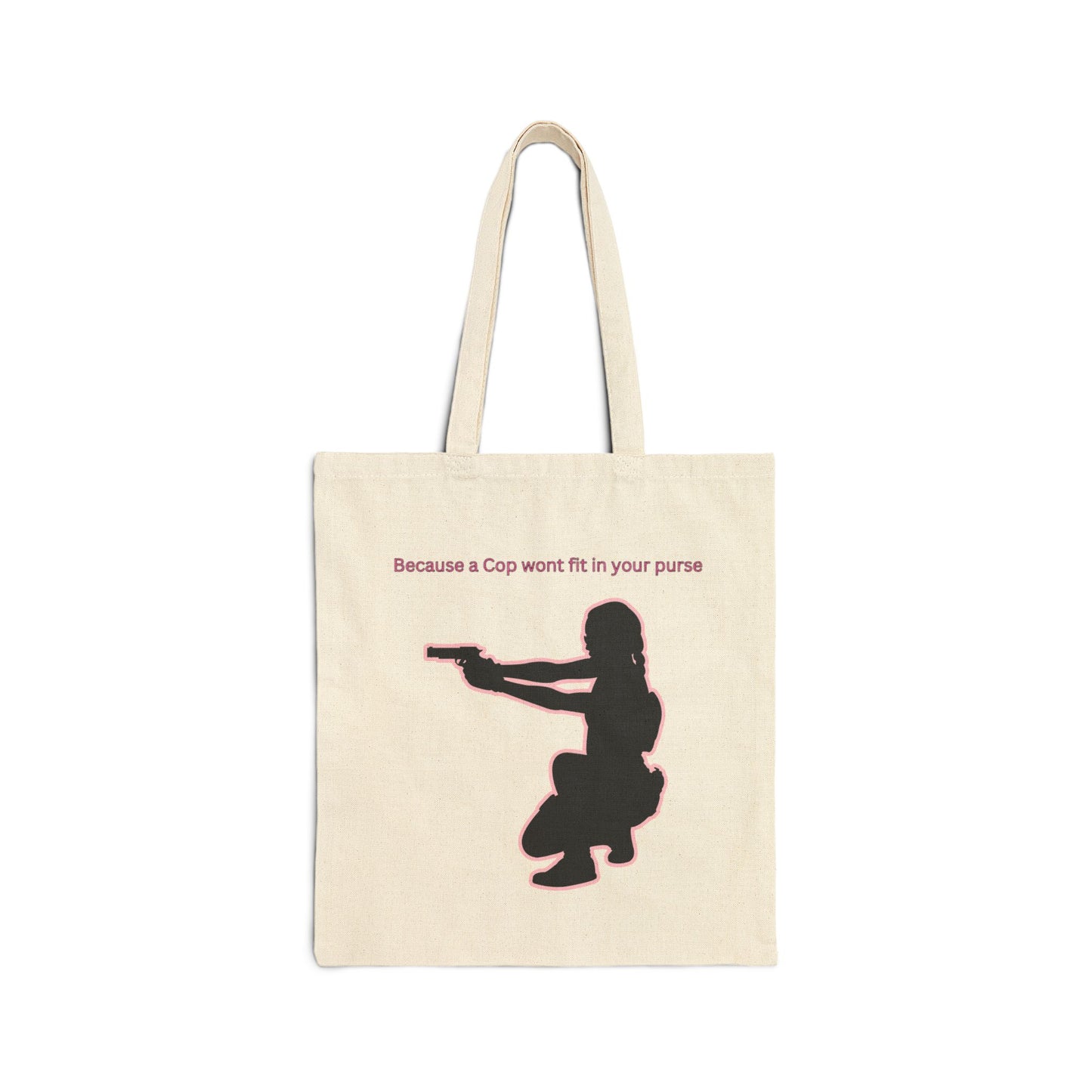 Women Armed & Ready Cotton Canvas Tote Bag