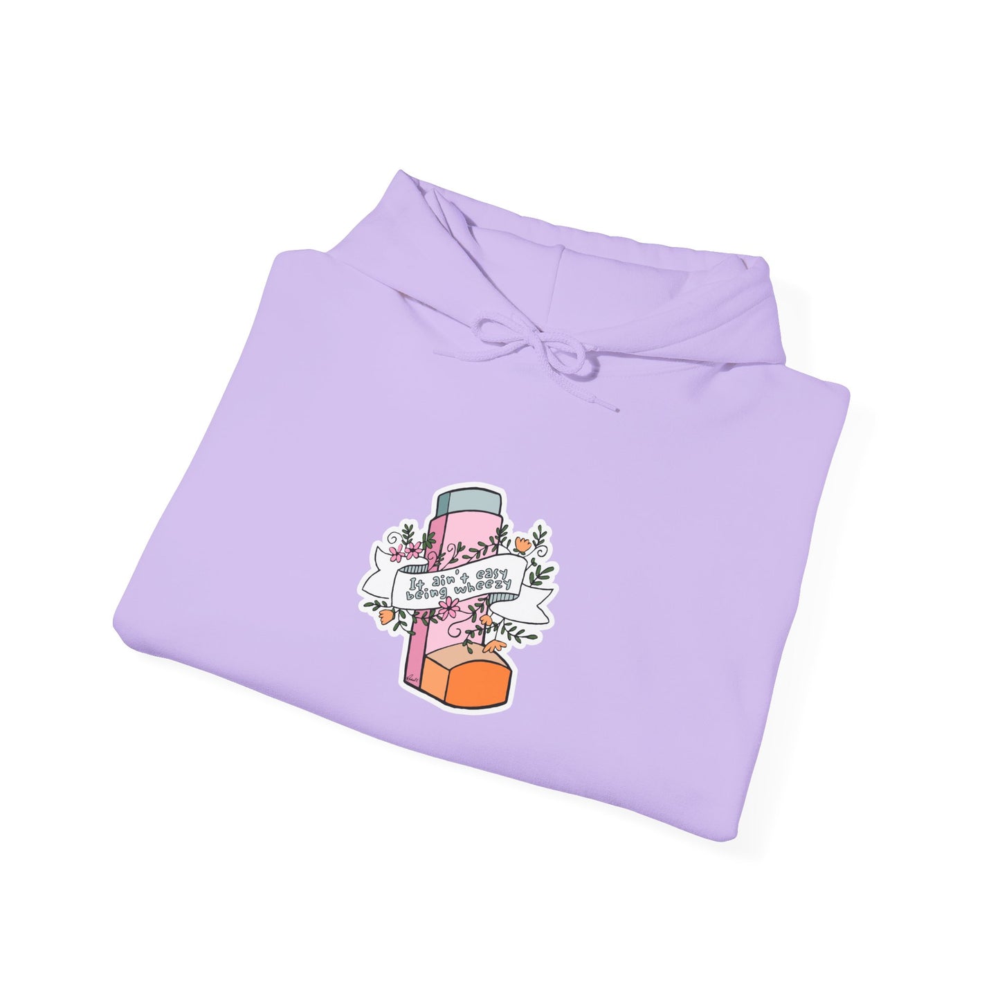 It Ain't Easy Being Wheezy Floral Hooded Sweatshirt - Comfortable & Stylish