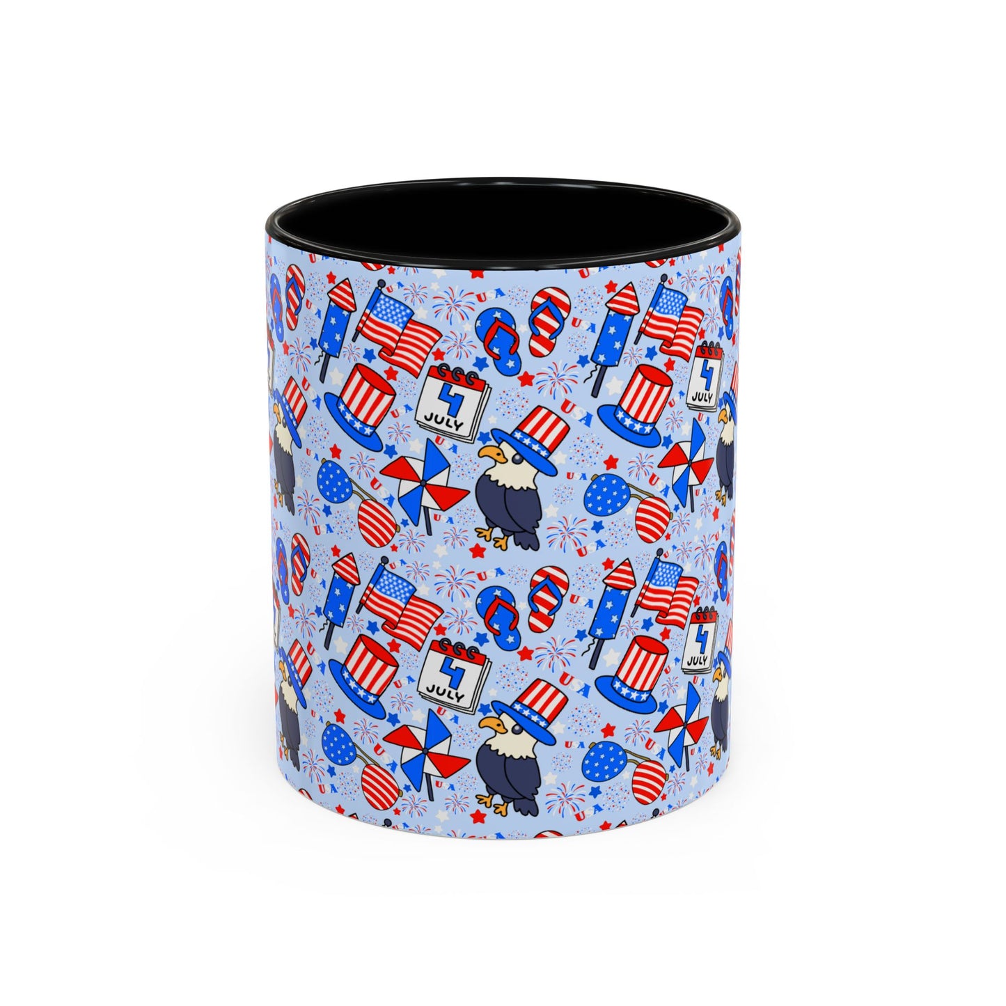 Patriotic Accent Coffee Mug
