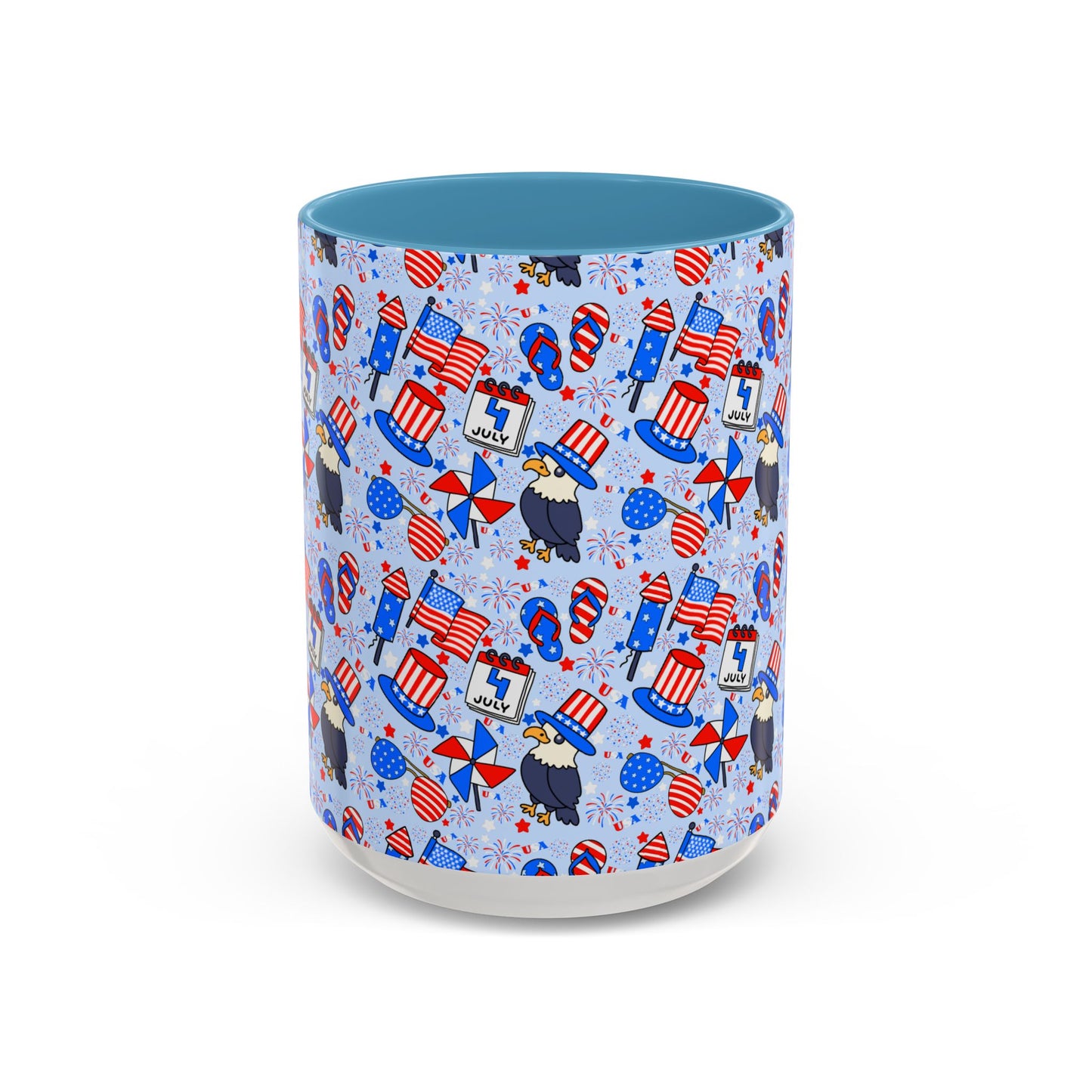Patriotic Accent Coffee Mug