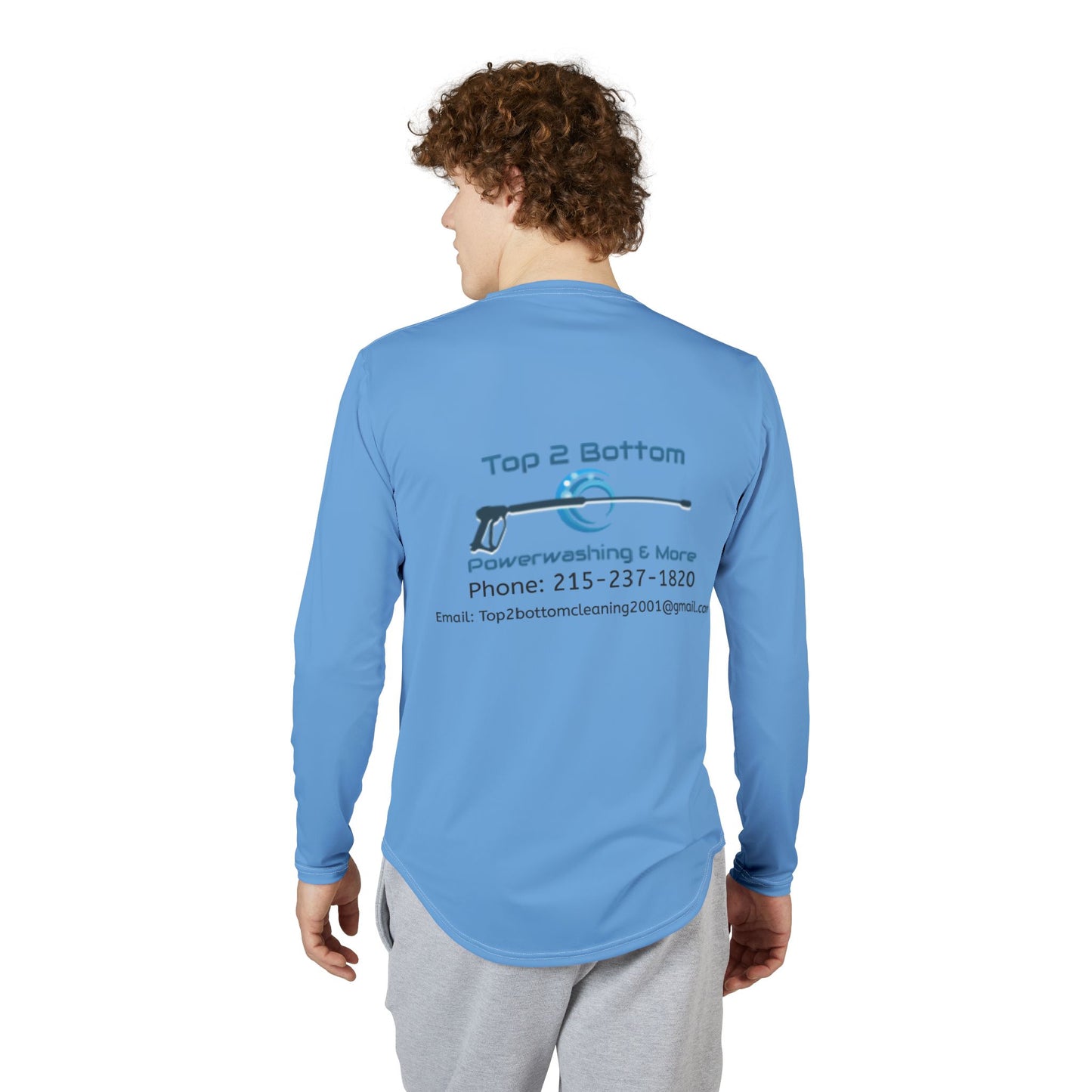 Top 2 Bottom Men's UV Protection Long Sleeve Shirt for Outdoor Adventures, Fishing Apparel, Sun Safety Gear, Summer Wardrobe Essential