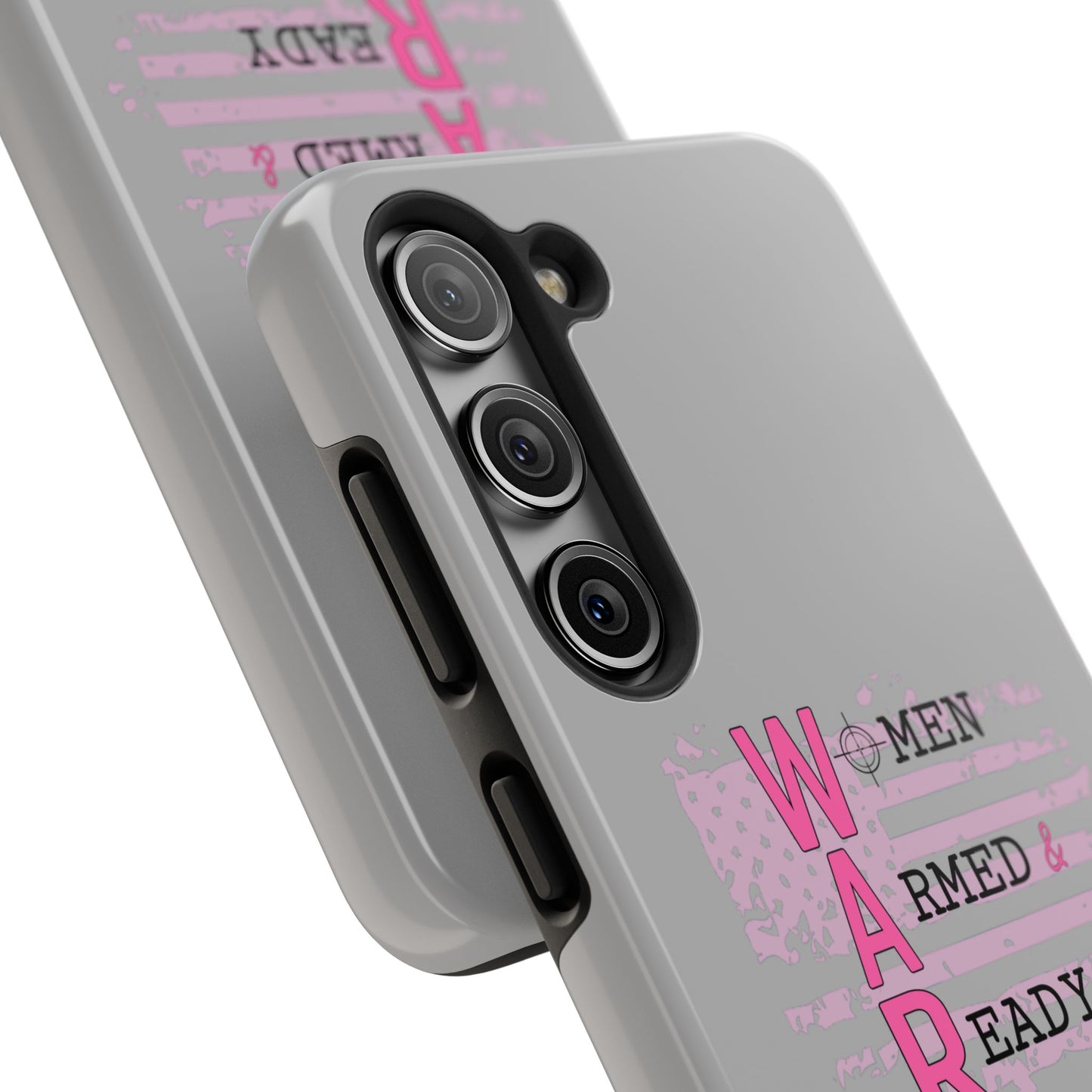 Women Armed & Ready Tough Phone Cases