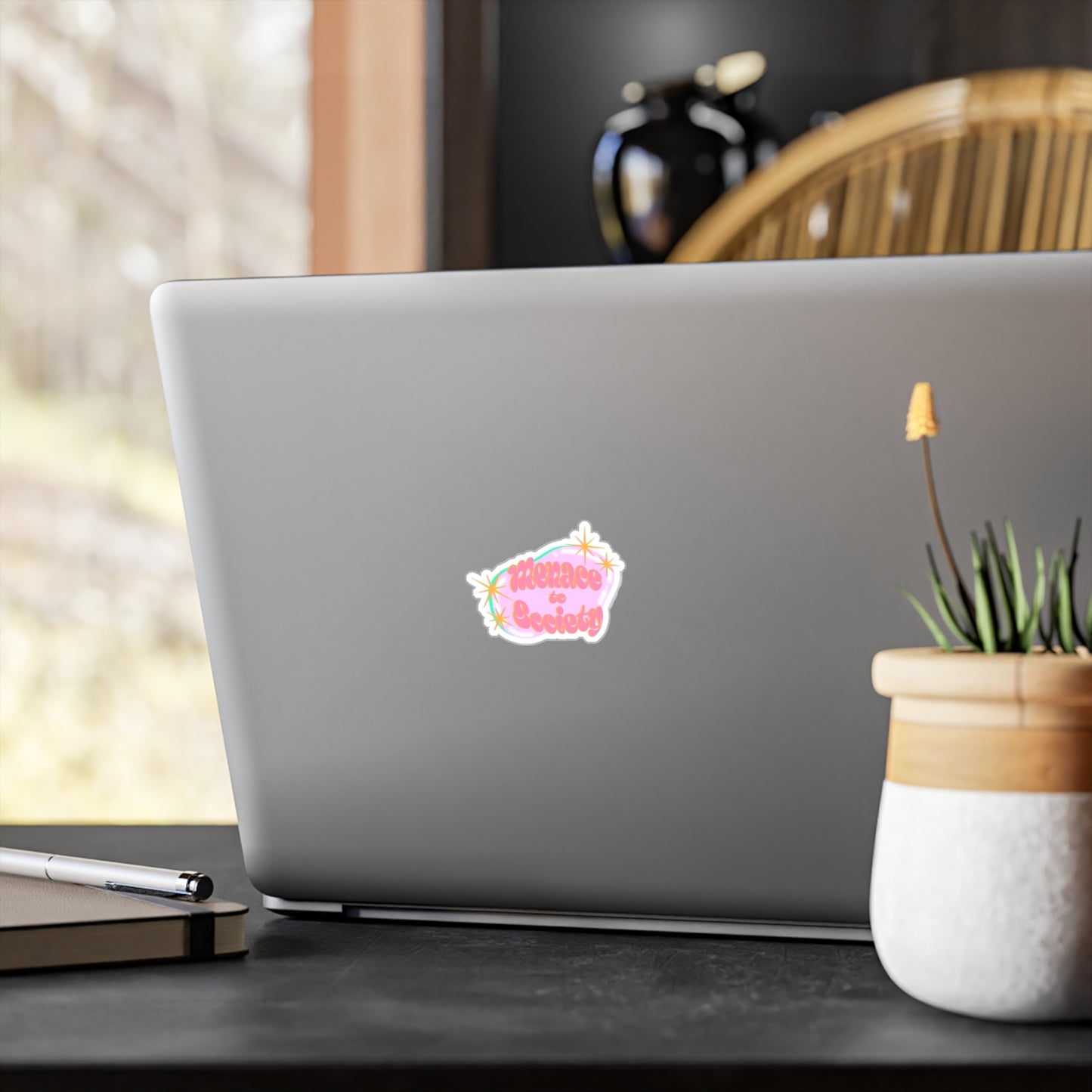Menace to Society Kiss Cut Vinyl Decal
