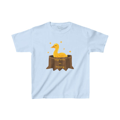 Silly Goose in Training Kids Tee
