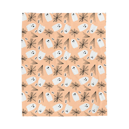 Halloween Ghosts Plush Blanket
