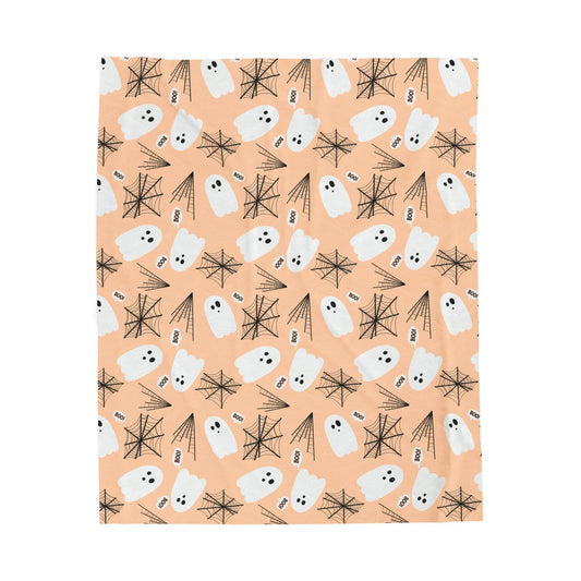 Halloween Ghosts Plush Blanket