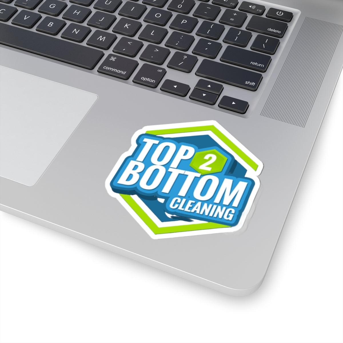 Top 2 Bottom Cleaning Kiss-Cut Stickers - Perfect for Home and Office Decor