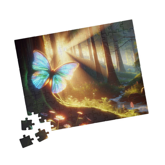 Enchanting Butterfly Forest Puzzle - 110/252/520/1014 Pieces