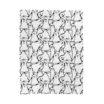 Spooky Ghost Plush Blanket