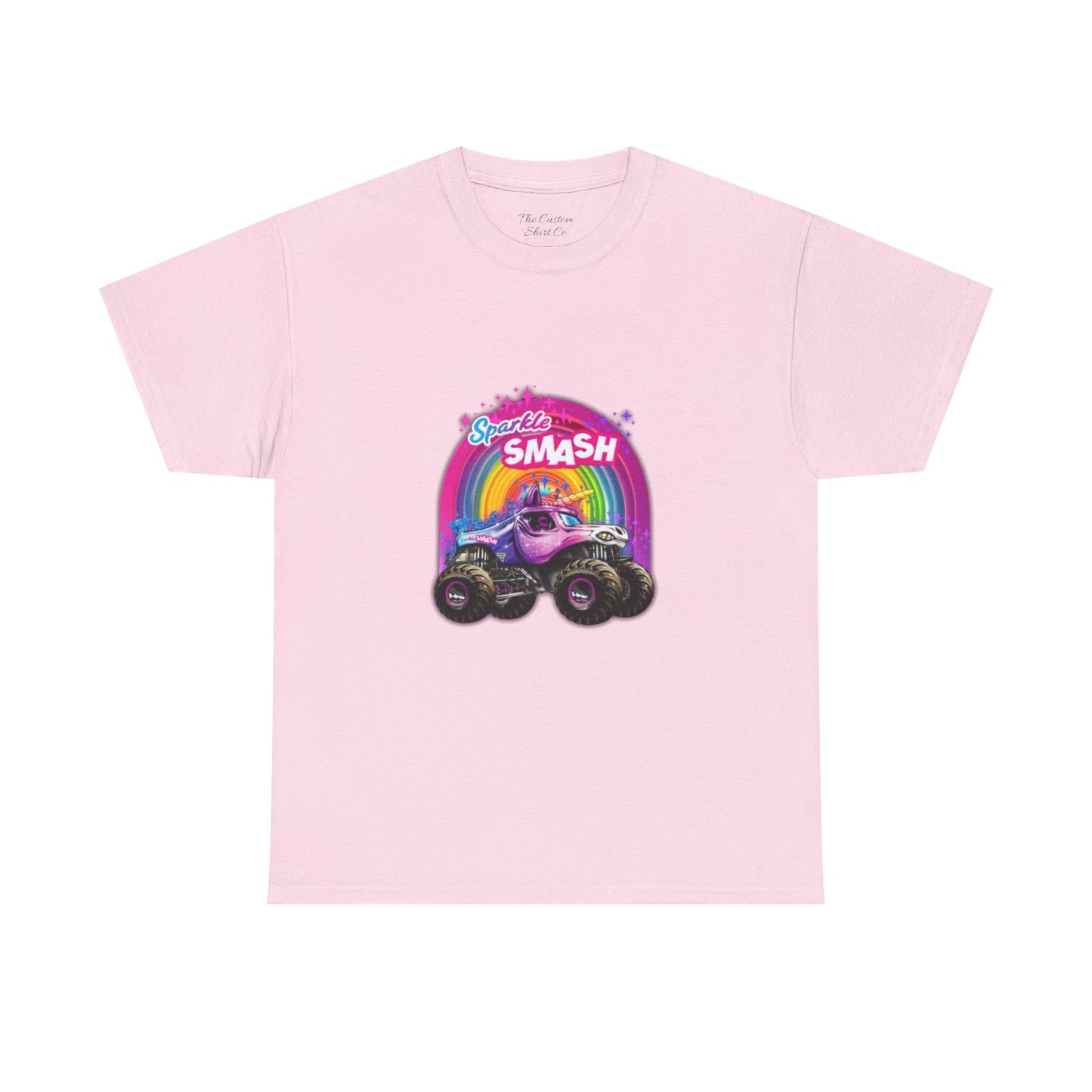 Monster Truck Rainbow Tee — "Smash"  Graphic T-Shirt