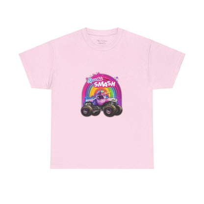 Monster Truck Rainbow Tee — "Smash"  Graphic T-Shirt