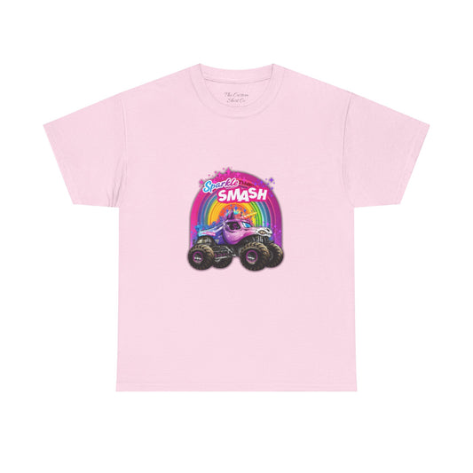 Monster Truck Rainbow Tee — "Smash"  Graphic T-Shirt