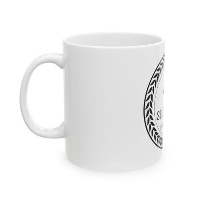 Silly Goose University White Ceramic Mug 11oz