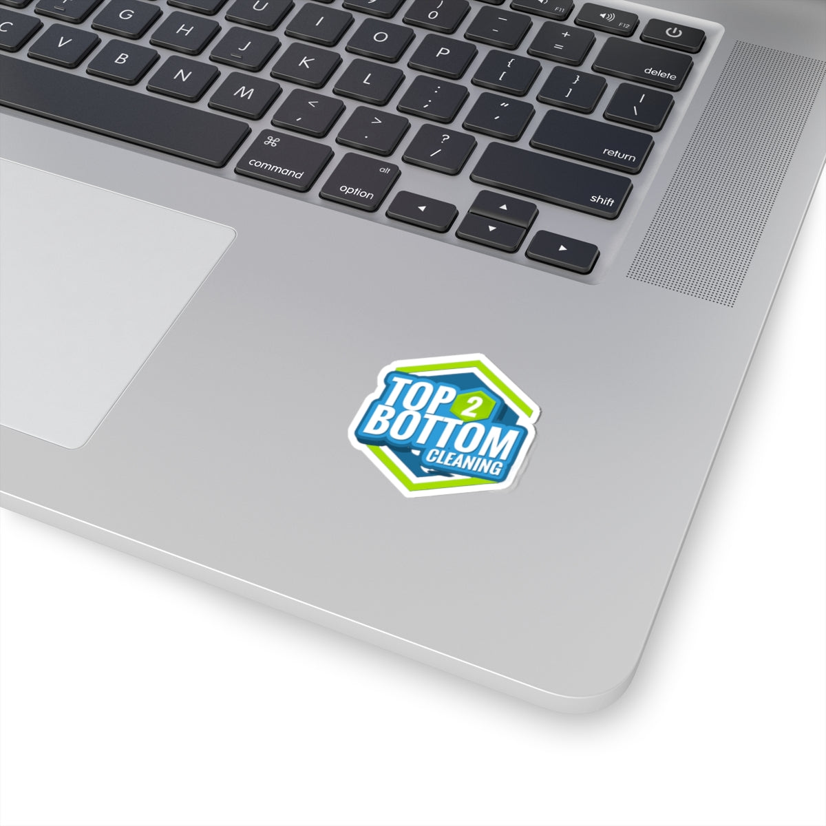 Top 2 Bottom Cleaning Kiss-Cut Stickers - Perfect for Home and Office Decor