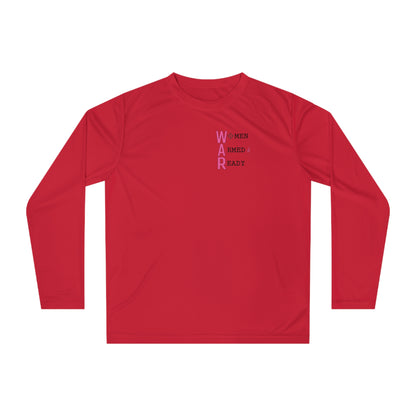 Women Armed & Ready Front Print Only Long Sleeve Shirt