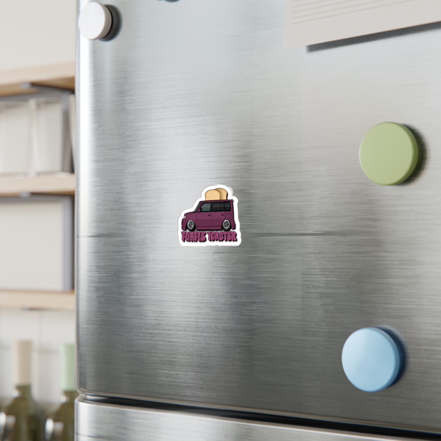 Purple Toaster Vinyl Decals
