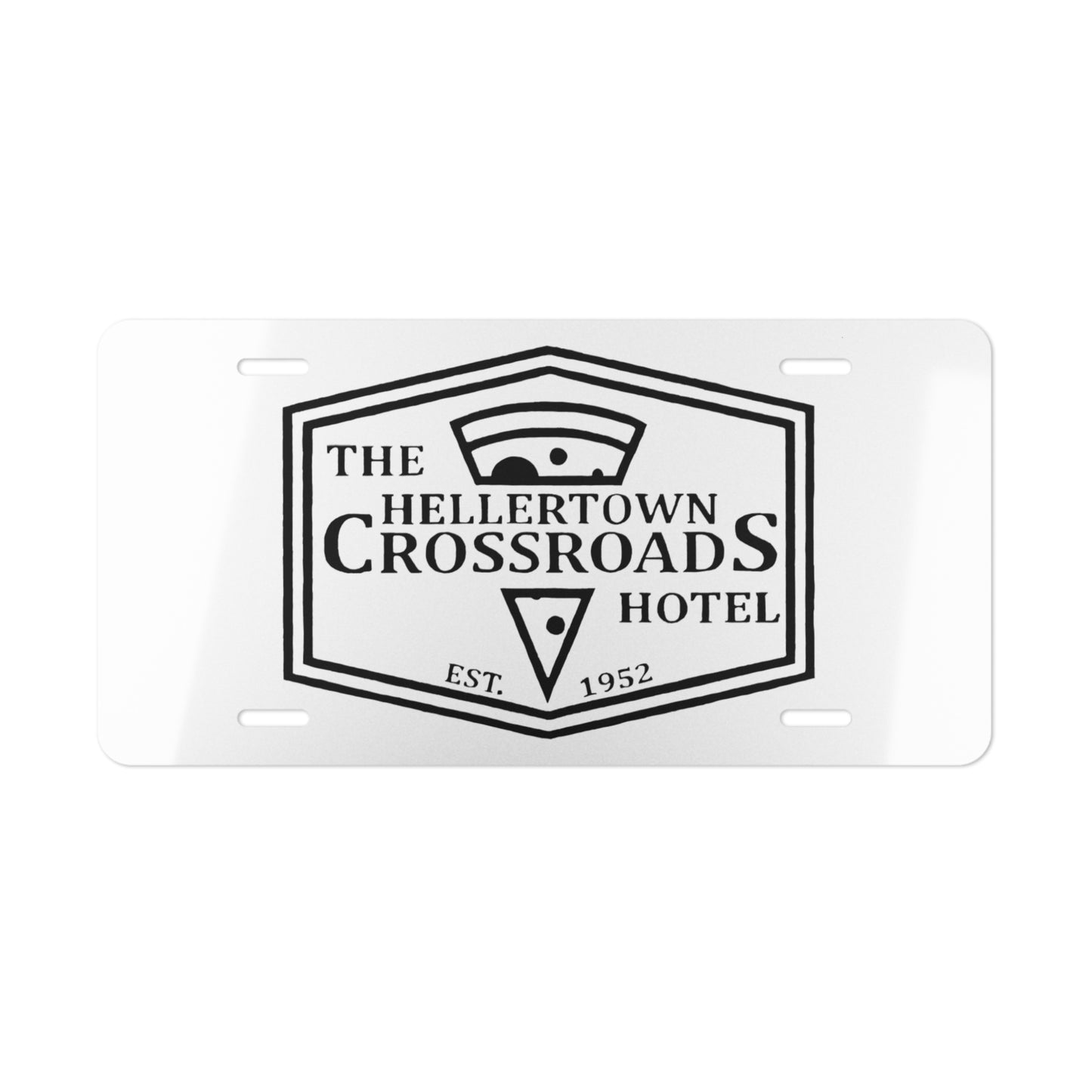 Vanity Plate Hellertown Crossroads Hotel Design