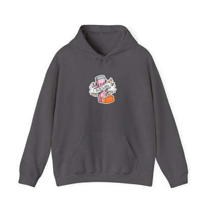 It Ain't Easy Being Wheezy Floral Hooded Sweatshirt - Comfortable & Stylish