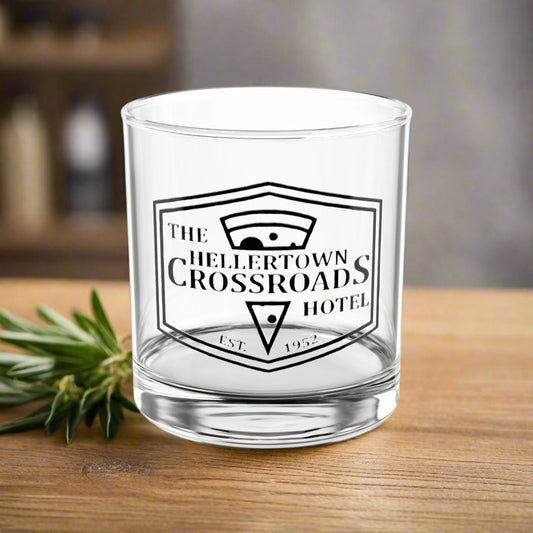 10oz Rocks Glass - Hellertown Crossroads Hotel Design