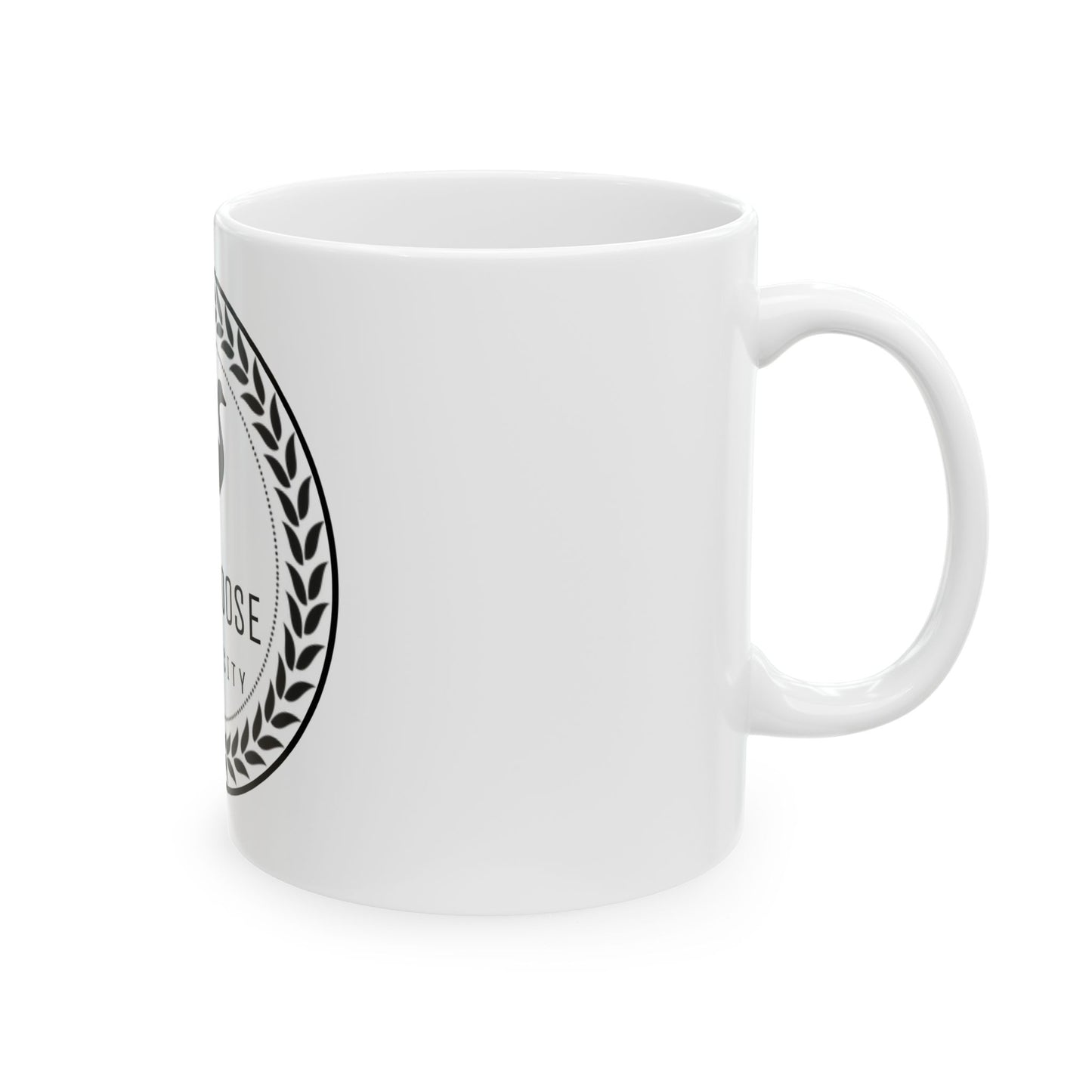 Silly Goose University White Ceramic Mug 11oz