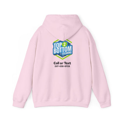 Top 2 Bottom Cleaning Hooded Sweatshirt