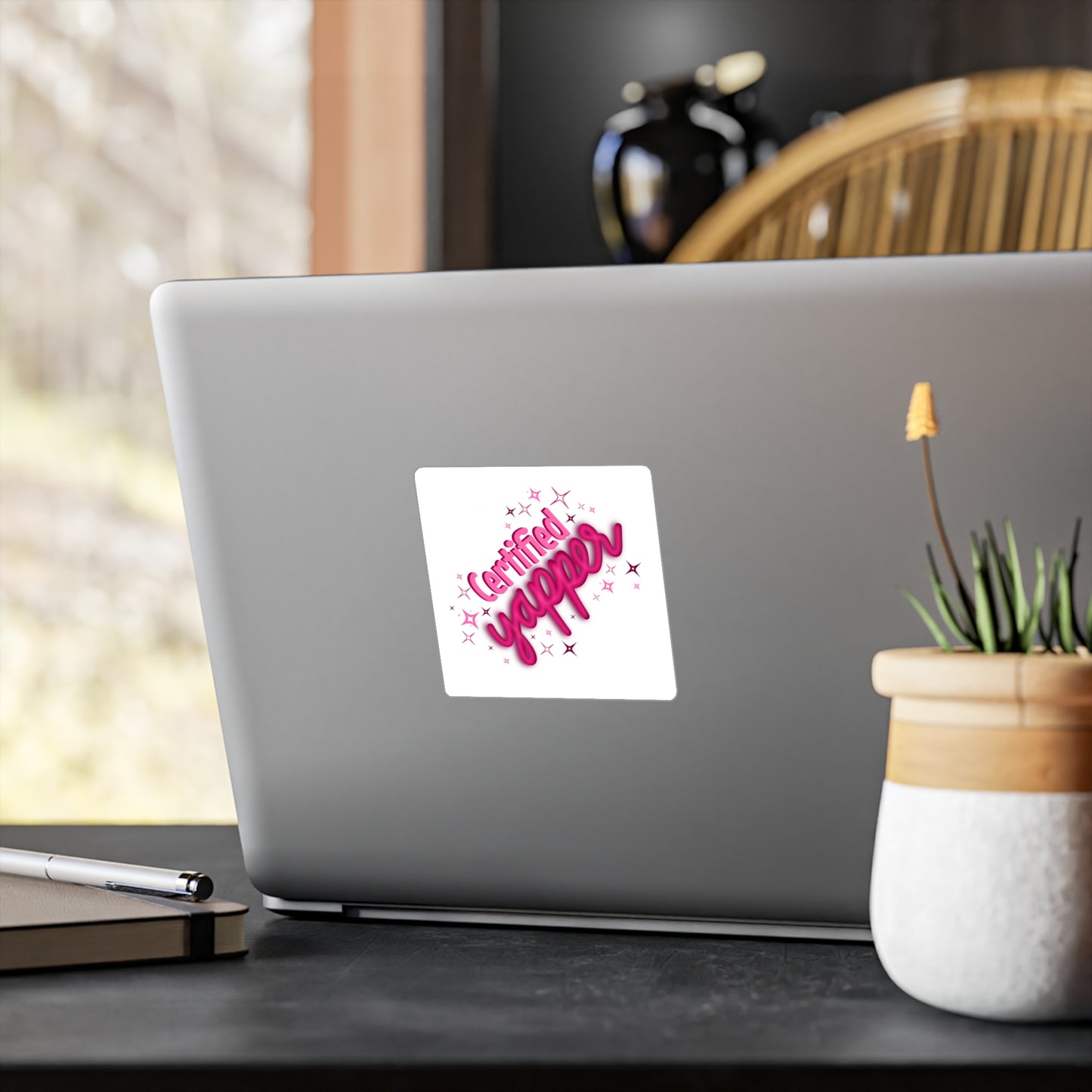 Certified Yapper Kiss-Cut Vinyl Decal
