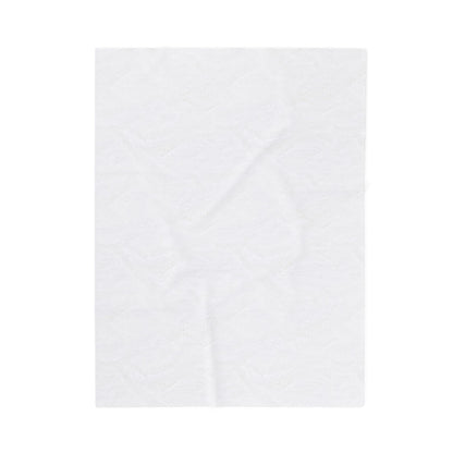 Halloween Ghost and Pumpkin Velveteen Plush Blanket