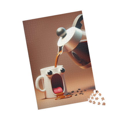 Funny Coffee Moment Puzzle - 110 to 1014 Pieces