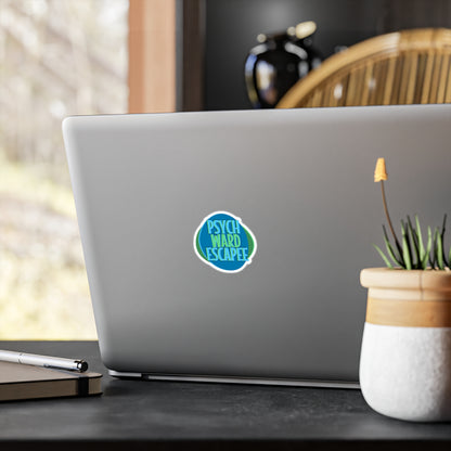 Psych Ward Escapee Kiss-Cut Vinyl Decal