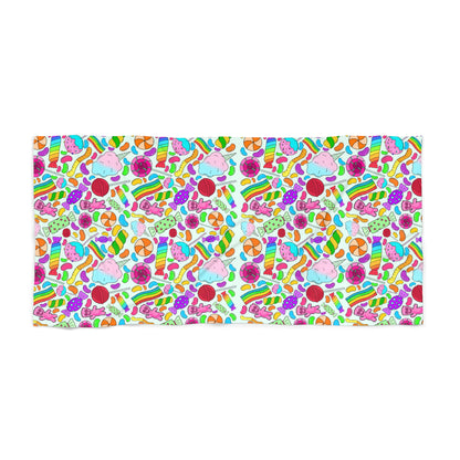 Vibrant Summer Beach Towel -