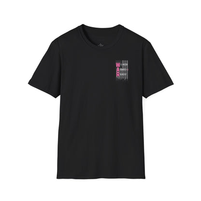Women Armed & Ready Black USA Flag T-Shirt
