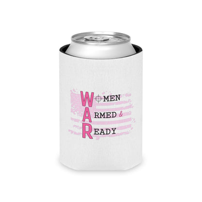 Women Armed & Ready Can Cooler