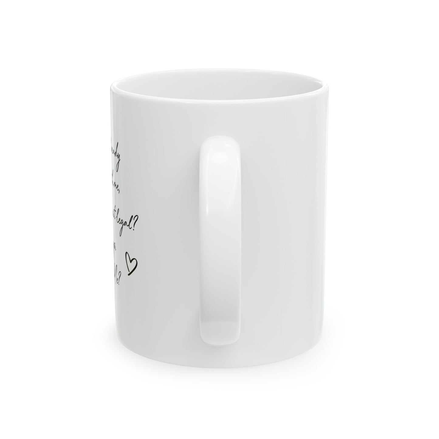 Custom Wedding Proposal Ceramic Mug