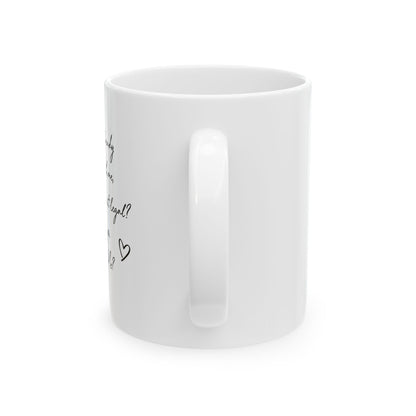 Custom Wedding Proposal Ceramic Mug
