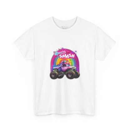 Monster Truck Rainbow Tee — "Smash"  Graphic T-Shirt