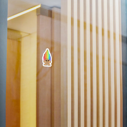 Rainbow Troll Vinyl Decal