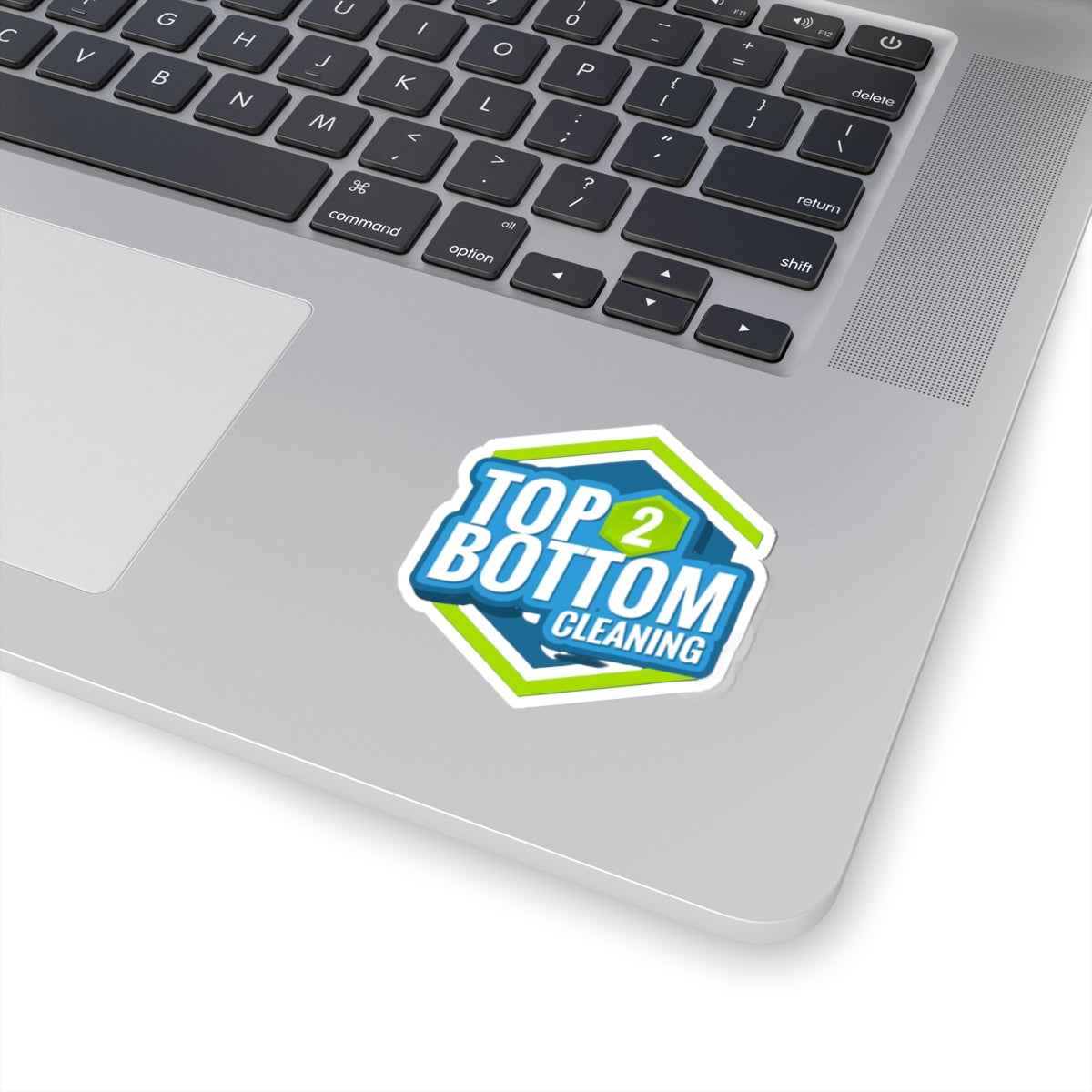 Top 2 Bottom Cleaning Kiss-Cut Stickers - Perfect for Home and Office Decor