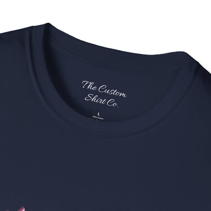 Mom Est. 2025 Floral Wreath T-Shirt