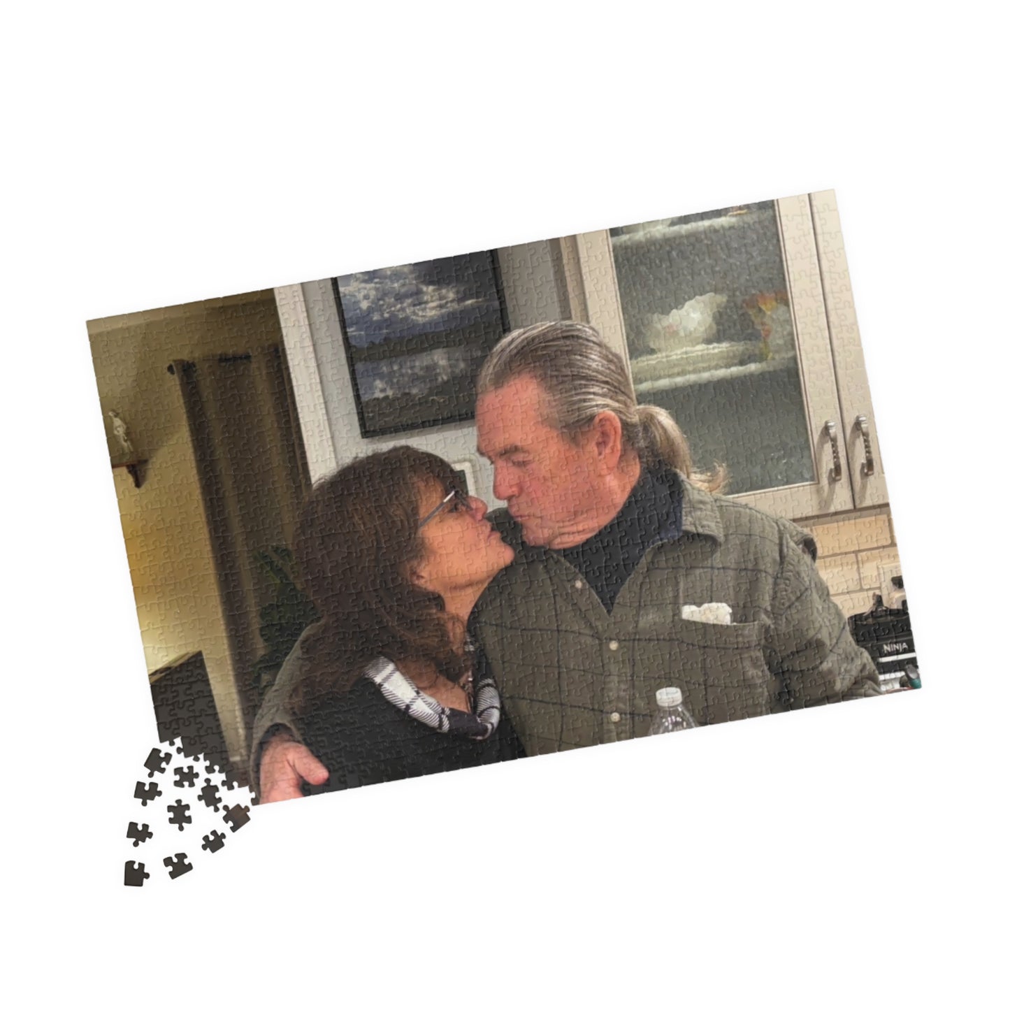 Personalized Photo Puzzle — Custom Couples Memory Jigsaw (110/252/520/1014 pcs)